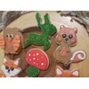 Cookie Cutters Forest Animals Set of 10 Squirrel, Mushroom, Bird,