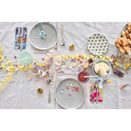 Zwilling Bino Children's Cutlery Set, 4 Pieces, with Embossed Animal Motifs, for Children from 3 Years, 18/10 Stainless Steel [Plastic-Free Packaging]