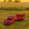 Kids Globe VW Transporter Fire Brigade with Trailer DE Die