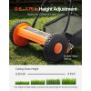 Vevor Push Reel Lawn Mower 16 Inch, 5 Blades Manual