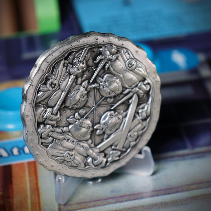 FaNaTtik V-TURT5 Ninja Turtle Medallion Multi-Coloured