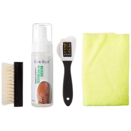 Suede & Nubuck Foaming Cleaner Kit by Care Guys:Cleaning Kit Specially for Suede & Nubuck - 5oz