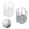 Zoyiancy 2Pcs Adjustable Bowl Rack, Plate Storage Rack, Dinner Plates