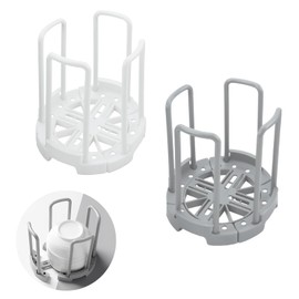 Zoyiancy 2Pcs Adjustable Bowl Rack, Plate Storage Rack, Dinner Plates Organizer, Dish Dryer Storage Bowl Holder for Kitchen Countertop Cabinet Shelf