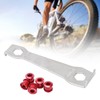 Chainring Screws & Screw Wrench Kit, Corrosion Resistant Single Chainring