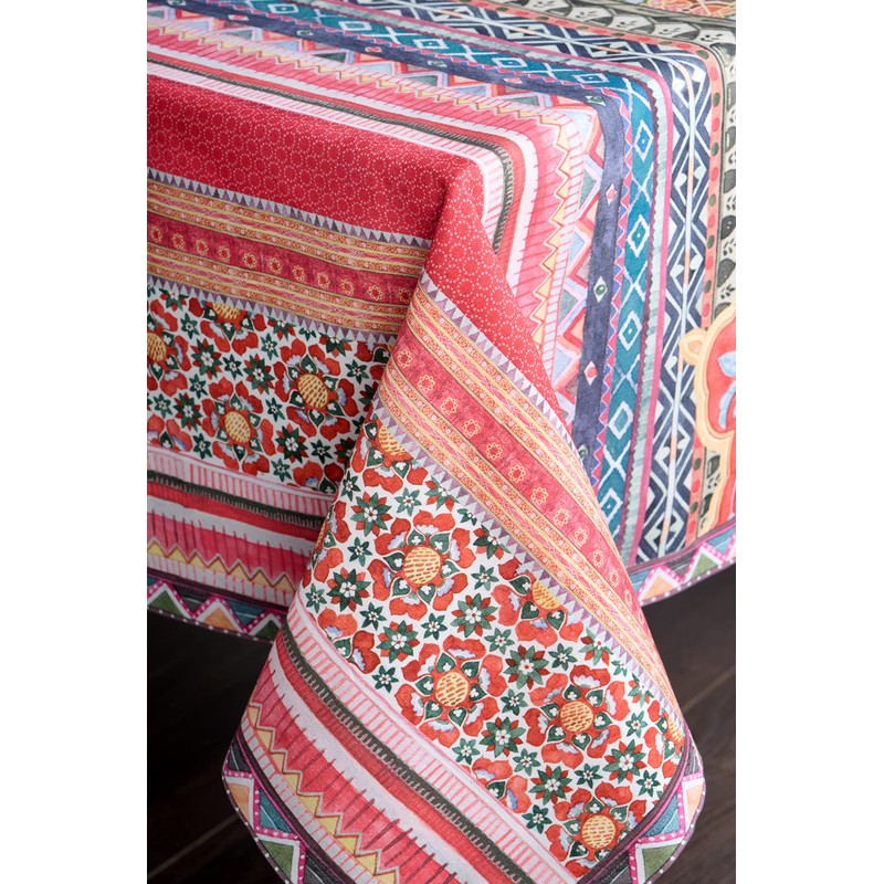 Maison d' Hermine Ispahan 100% Cotton Tablecloth for Kitchen Dinning