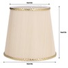 3Pcs Small Lamp Shades Soft Cloth Hand Crafted Safe Design