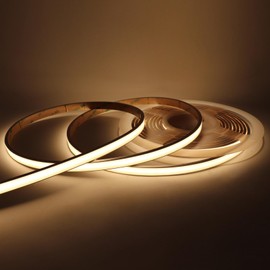 MALIIGAZA Free Cuttable COB LED Neon Strip Light Waterproof IP68, 12V 16.4ft 4000K Silicone Flexible DIY LED Tape Light for Outdoor Bathroom Swimming Pool Decoration (Without Power Supply)