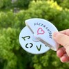 Sunch Craft 10 Pcs Mini Stainless Steel Pizza Cutter for