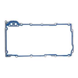 YIDEZU Oil Pan Gasket fit for Chevy Silverado Suburban Tahoe Trailblazer GMC Sierra Pontiac 4.8 5.3 5.7 6.0 LS1 LS2 LS3 LM7 LQ4 OS30693R 12612350 (Blue)