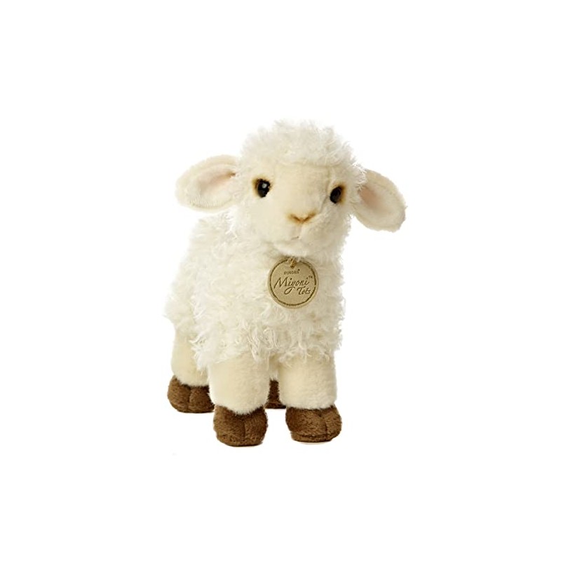 Aurora® Adorable Miyoni® Tots Baby Lamb Stuffed Animal - Lifelike