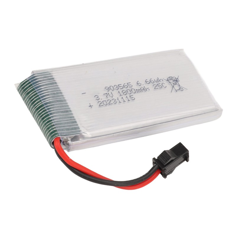 3.7V 1800mAh Rechargeable Lithium Battery For JJRC A6 H68 RC