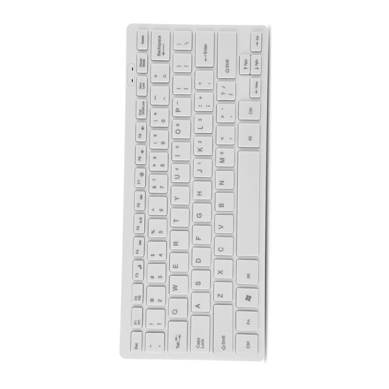 78 Keys Ultra Thin Mini USB Wired Keyboard for Desktop