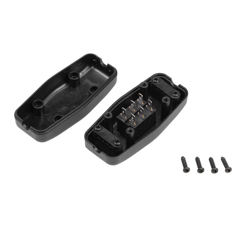 sourcing map Inline Cord Switch On/Off DPDT Lamp Light Rocker