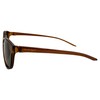 Islander Eyes Gili Polarized Sunglasses Retro Style Brown Frame w/Grey