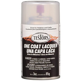 Testors TLACQUER-1833 Aerosol Lacquer Paint 3oz-White Lightning