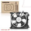 A-Premium Left Engine Radiator Cooling Fan Assembly Compatible with Select