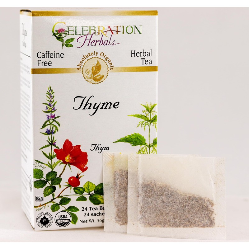 Celebration+Herbals+Organic+Thyme+Tea+Bags+24+Count
