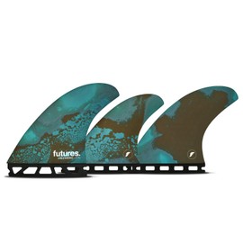 Futures Fins Christenson 5-Fin Set - Blue/Brown