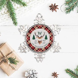 DOREENABE Vaccinated 2023 Family of Penguins Ceramic Orname Ceramic Ornament Holiday Present Holiday Ornament for Home Christmas Tree Decor Snowflake Pewter Christmas Ornament