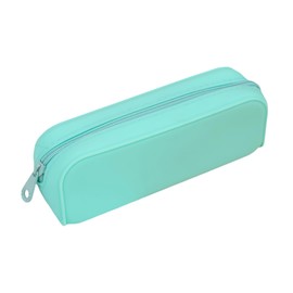IN Chenthy Women's Cosmetic Bag, Macaroon Color Silicone Cosmetic Bag, Large Capacity Travel Stationery Storage Bag for Teenagers(Green)