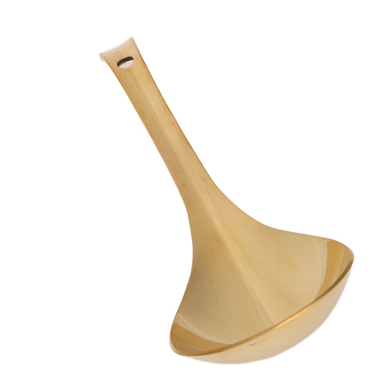 Serving Spoon Glossy Thickened Brass Gold Serving Spoons Soup Spoons