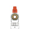 Simplex KFE Ball Valve G1/2a with Male Thread for Solar,