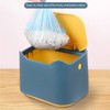 Cat Litter Trash Can Mini Countertop Cat Litter Disposal Bin