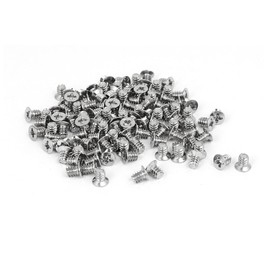uxcell Computer PC Case 3.5-inch HDD 6-32 Flat Phillips Head Hard Drive Screw 100pcs