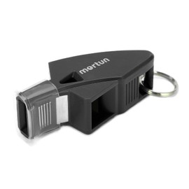 Dolphin Whistle Competition Sports Basketball Whistle with Coach Referee and Kids with Lanyard (Black F)