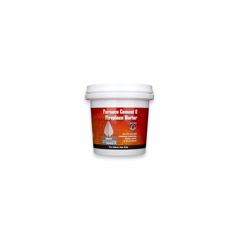 Meeco's Red Devil 1352 Gray Furnace Cement & Fireplace Mortar
