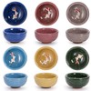 Foraineam 12 Pieces Ceramic Sake Tea Cups, Korean Soju Shot