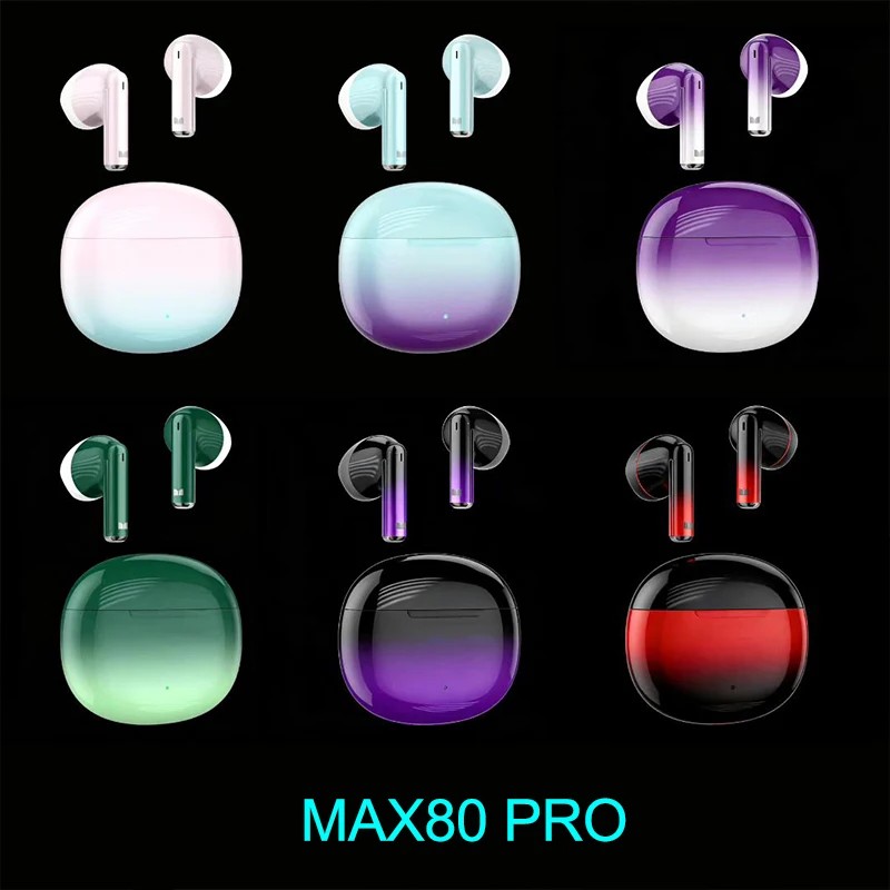 New Gradient 5.4 Earbuds IPX4 Waterproof Noise-Cancelling LED In-Ear Touch