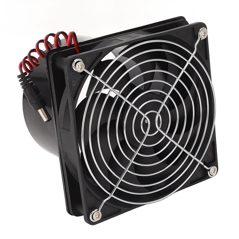 Solar Exhaust Fan Efficient Heat Dissipation Ventilation 50W Solar Panel