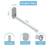 XINYUWIN Stainless Steel Clothes Hanger Storage Rack,Wall Mounted Clothes Hanger