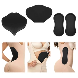 Lyreh 4pcs Abdominal 360 Side Compression Boards Set, Lipo Foam Tummy Tuck Lateral Protectors with Ab Compression Pad Wrap and Lumbar Shaping Back for Liposuction Post Surgery Recovery