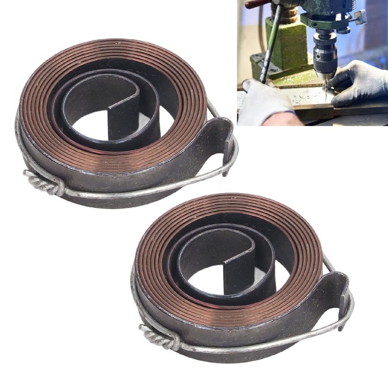 Drill Press Return Spring Return Screw Spring for Bench Drill