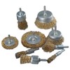 Fudeshe 9Pcs Wire Brush Wheel Cup Brush Set,Wire Wheel Brush