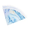 ULTECHNOVO 1Pc Beach Towel with Quicksand Pattern Unique Round Towel