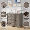 LGHM Tall Chest Drawers 4 Drawer For Bedroom Furniture Large