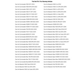 Tusk Billet Shift Knob For CAN-AM Commander 1000 2011-2014