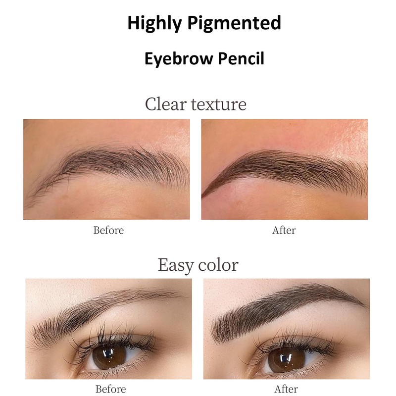 Eyebrow Pencil, Microblading Eyebrow with 4-Fork Tip Magic Brow Tattoo