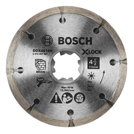 BOSCH DDX4510H 4-1/2 in. X-Lock Premium Sandwich Tuckpointing Blade Compatible with 7/8 in. Arbor for Application in Dry Tuckpointing
