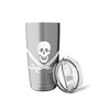 Calico Jack Flag Pirate T-shirt Stainless Steel Insulated Tumbler