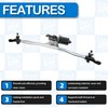 Wahparts Front Windshield Wiper Motor and Linkage Assembly Compatible With