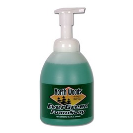 North Woods Ever Green Foam Soap - Green Seal Foam Soap (Pack of 6)