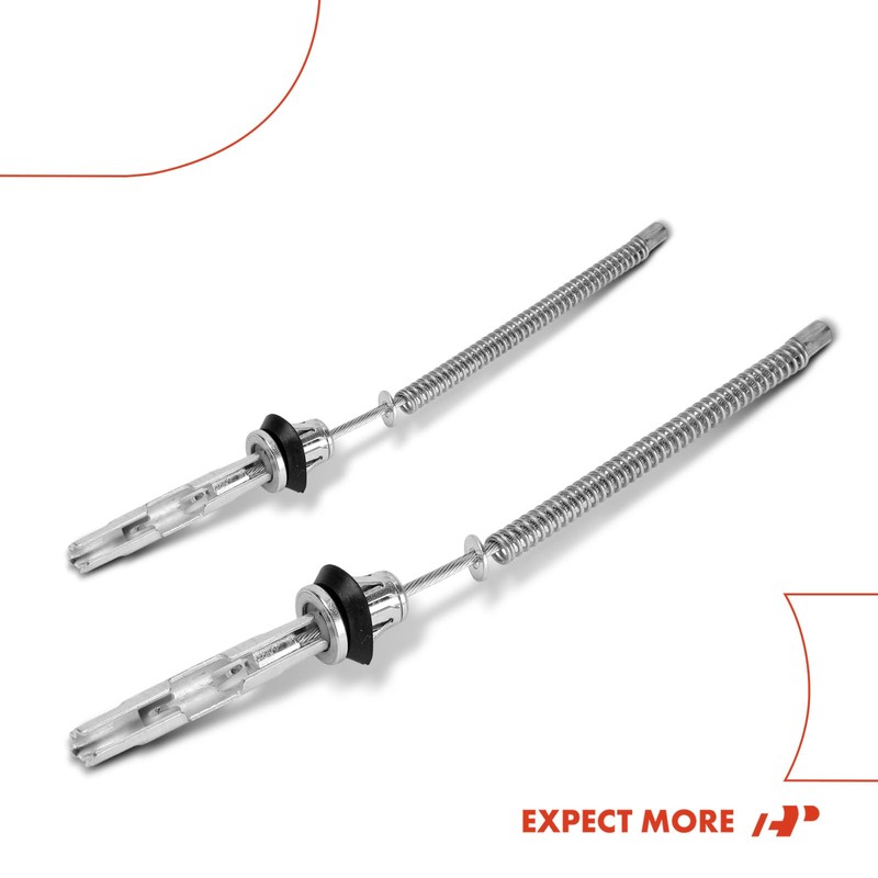 A-Premium Rear Driver and Passenger Side Parking Brake Cable Assembly