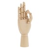 Women Hand Body Artist Model Jointed Articulated Wood Sculpture Mannequin