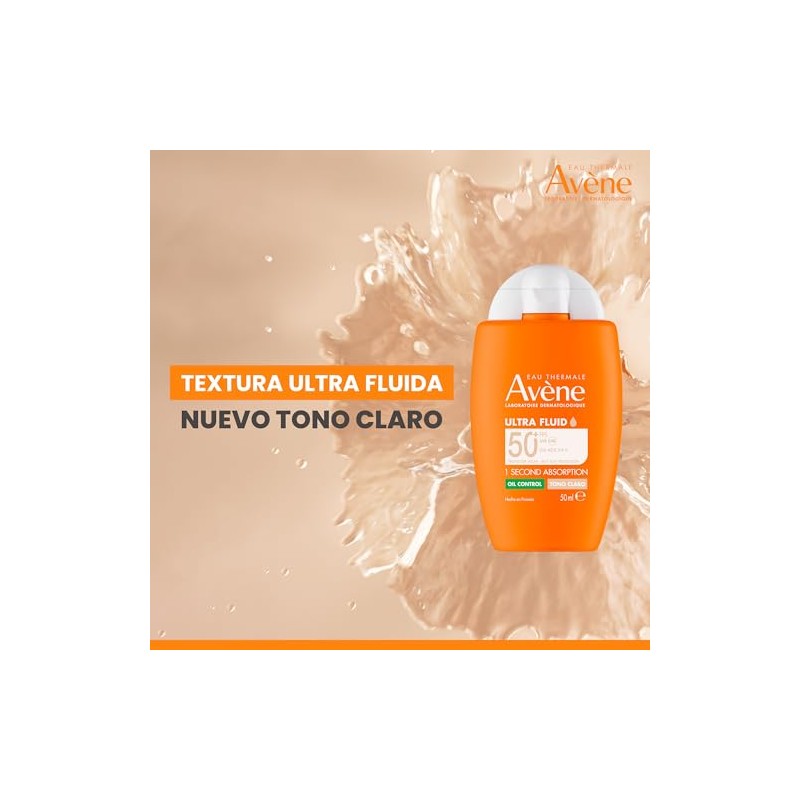 Avene Protector Solar Facial Dermatológico Color Ultra Fluid Oil Control