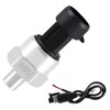 FUSCH 150 PSI Pressure Transducer Sensor with Connector Harness, 1/8"